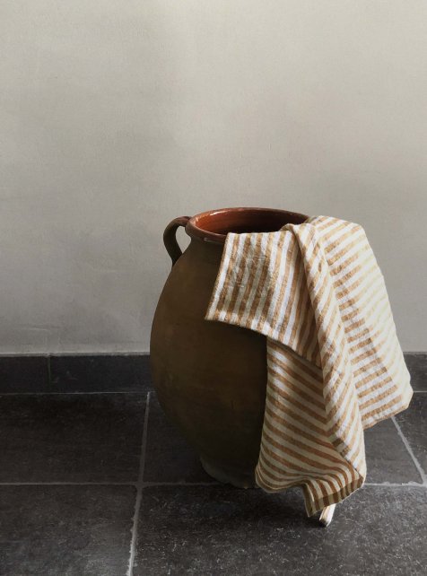 Leon kitchen towel in 100% linen