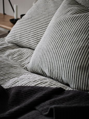 Pillowcase 50x60 2p - grey white