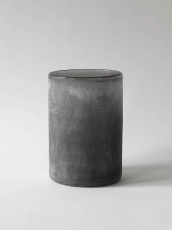 Frost - big candleholder in grey