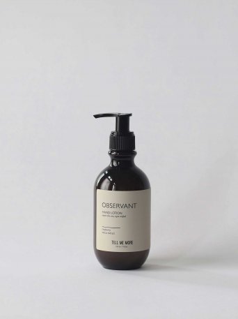 Vegan hand lotion with natural ingredients