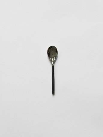 Small spoon in unpolished iron