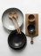 Tell Me More salad set serving set made of American walnut